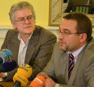 Ministr s Václavem Mertinem