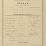 Vysvědčení 1895 podpis E.Krásnohorská