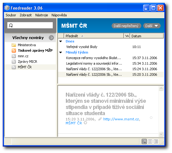 feedreader